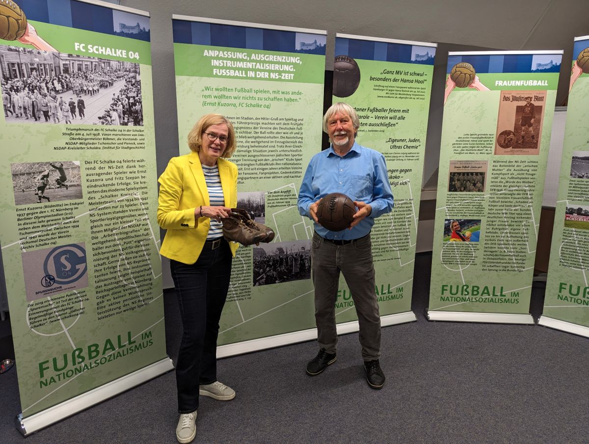 Leih-Ausstellung Fußball in der NS-Zeit